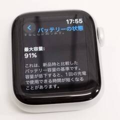 Apple Watch Series 6/GPS/40mm/A2291/シルバー〈MG283J/A〉の画像