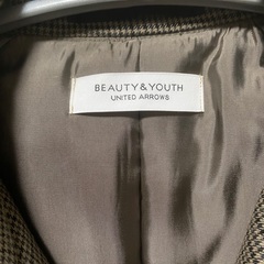 BEAUTY&YOUTH ユナイテッドアローズ チェック ジャケット メンズ S 美品の画像