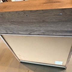 木製ダストボックスラック（2分別タイプ）の画像