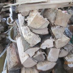超山盛り、、広葉樹薪、5カゴ写真全部（限定）薪ストーブ最適、キャンプなどの画像
