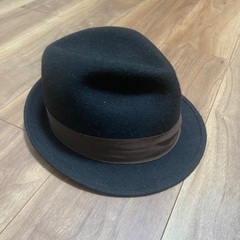 CA4LA × MR.OLIVE フェルトハット ブラック Mサイズ 美品 メンズの画像