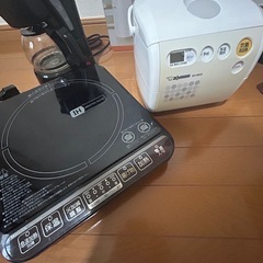 【家電セット】6点まとめて 加湿器／炊飯ジャー／掃除機／IHクッキングヒーター／UVクリーなーの画像