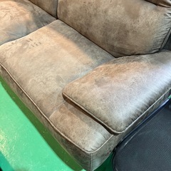 ソファ　3人掛けソファ　グレー　灰色　【190×92×座面高40×背面高93】の画像