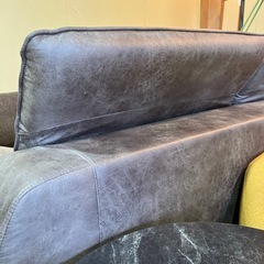 ソファ　3人掛けソファ　グレー　灰色　【190×92×座面高40×背面高93】の画像