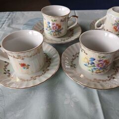 eisinchaina ４客Set&ミルクピッチャー【11月3日迄の特別価格】の画像