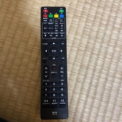 WIS テレビ　2017年製　台座破損修理品の画像