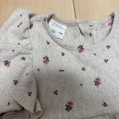 ZARA ワンピース　3-4歳　　の画像