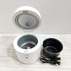 ナフコ NF-S101/ 3合炊き炊飯器/ 2022年製/ メニュー：白米、玄米、おかゆ、スープ/コンパクトモデル/ 一人暮らし向け/ C0EX0117の画像