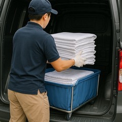  民泊やマンション定期清掃をお手伝いいただける清掃パートナーを募集しています！の画像