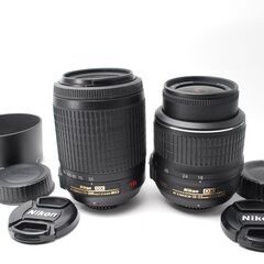 高画質写真とフルHD動画撮影をダブルレンズセットで♪Nikon D3200の画像