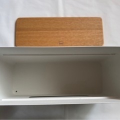 山崎実業 ティッシュ＆ウェットシートケース リンの画像