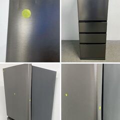 高年式 2024年製 AQUA/アクア 4ドア冷蔵冷凍庫 362L 左開き AQR-36RL(DS) ブライトダークシルバー 中古家電 店頭引取歓迎 uR10175の画像