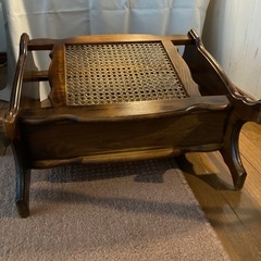 オールド カリモク マガジンラック 木製の画像