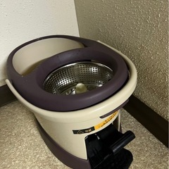 掃除用具　モップセット (替えのモップ付き)　の画像