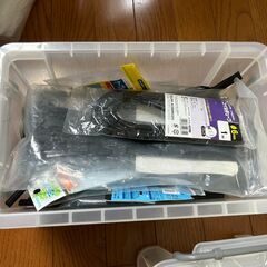 バイクの電装部品、ジョイスティックの改造に使っていました。配線部材＆工具一式。早いもの勝ち。の画像