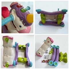 美品vtech ロッキング2in1 乗用玩具 の画像