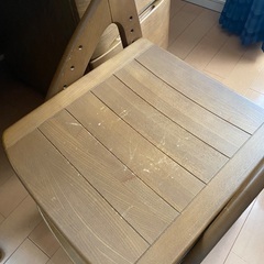 「無料」学習机・引き出しワゴン•椅子セット(ヒカリサンデスク)の画像