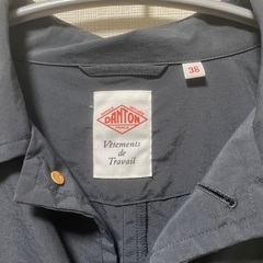 DANTON（ダントン）ナイロンステンカラーコート メンズ38（M相当）軽量・春秋に最適の画像