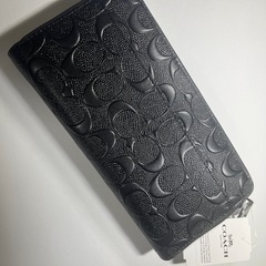 【新品未使用】COACH コーチ F58113 ブラック シグネチャーの画像