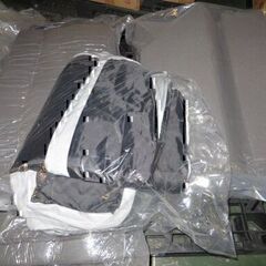 ④　　未使用/新品　現状渡し特価　ソファー　洗える カバーリング 3人掛け ローソファー リクライニング L字 コーナー こたつ用　グレーの画像