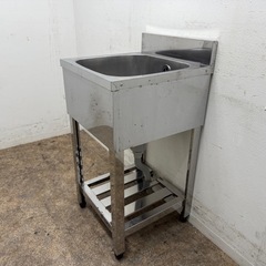 アズマ　azuma　業務用　1層シンク流し台　厨房　飲食店　W４５０ｘD４５０ｘH８００ｍｍの画像