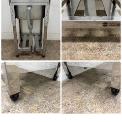 アズマ　azuma　業務用　1層シンク流し台　厨房　飲食店　W４５０ｘD４５０ｘH８００ｍｍの画像