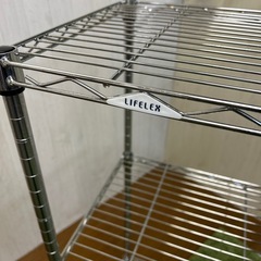 【リユース☆エコちょっぷ】スチールラックの画像