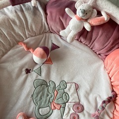 ベビープレイマット　Nattou　ピンクの画像