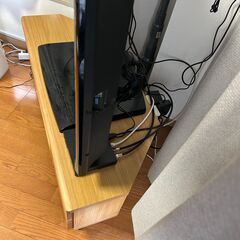 引き取り限定 池袋 吉桂 コーナー用テレビ台 100LTV NA の画像