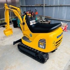 コマツPC01-1A ミニ油圧ショベル 366時間　希望１２０万円　の画像