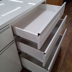 ★リユースのサカイ水戸店★  レンジ台 ホワイト H86×D51×W120 クリーニング済み MT6035の画像