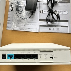 （美品）新品に近い、ルーター、信号が安定しているの画像