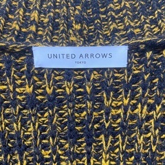 UNITED ARROWS ニットカーディガン Sサイズ（ウール×アクリル）の画像