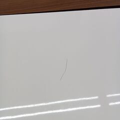 ★リユースのサカイ水戸店★  レンジ台 ダークブラウン×ホワイト H100×D53×W91 クリーニング済み MT6037の画像