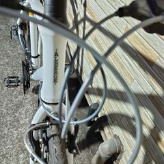 中古自転車 3×7段変速 460MM クロスバイク 軽整備済み 防犯登録対応 町田市 相模原市 MM873の画像