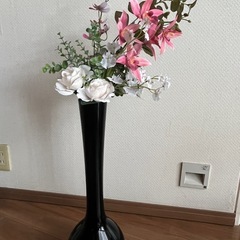花瓶　フラワースタンド　ロング花器の画像