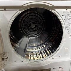 パナソニック 6.0kg 電気衣類乾燥機(ホワイト) NH-D603-Wの画像