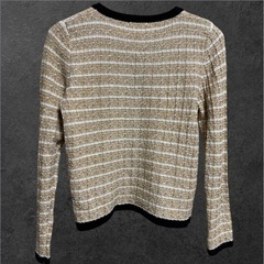 Vis ビス ツイード風カーディガン Mの画像