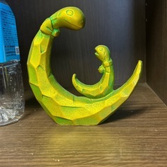 蛇　親子　置物の画像