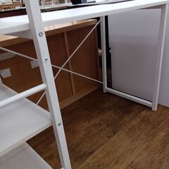 ★リユースのサカイ水戸店★  デスク オフホワイト H115.5×D48×W110 クリーニング済み MT6039の画像
