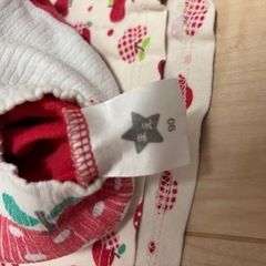 りんご　パジャマ　90サイズの画像