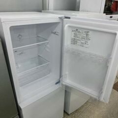 冷蔵庫 140L 2024年製 ニトリ 2ドア NTR-140WH 小型 100Lクラス 百Lクラス 白 ホワイト 札幌市 西野店の画像