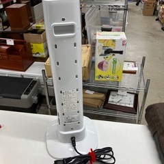 石2510-737 ユアサプライムス（株） ハロゲンヒーター YA-H400D(W) 2022年製 通電確認済み 中古の画像