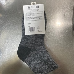BODY HEATER メンズソックス グレー　24〜26cm 新品の画像