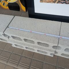 コンクリートブロック　6個セットの画像