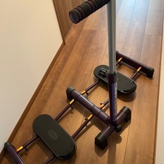 レッグマジック X エックス フィットネスマシン ショップジャパン　パープルの画像