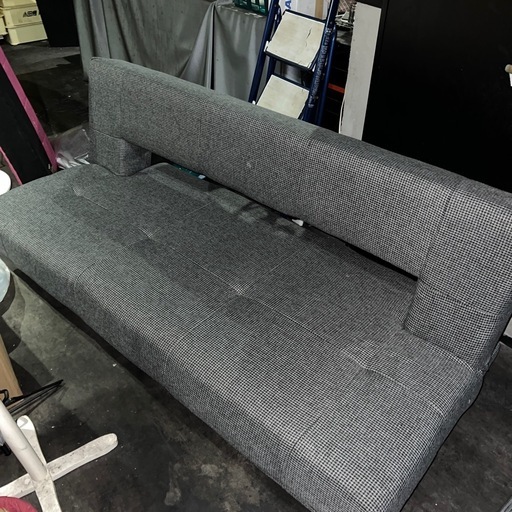 ⭐︎ソファーベッド3人掛け/関家具/千鳥柄/送料設置無料！オシャレデザイン！