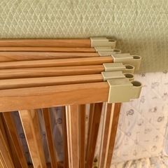 ベビーゲート　木目　８枚セットの画像