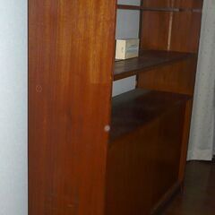 無料配達します🚚重くて頑丈な💖ヴィンテージ書斎キャビネット💖幅150×奥47×高176㎝💖本棚💖の画像