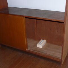 無料配達します🚚重くて頑丈な💖ヴィンテージ書斎キャビネット💖幅150×奥47×高176㎝💖本棚💖の画像